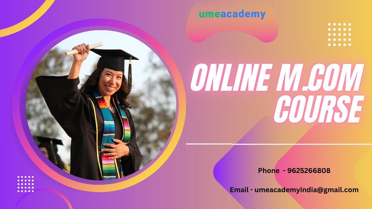 Online M.com Course